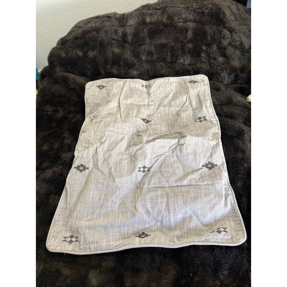 Pendleton gray grey southwest Aztec pillow case sham